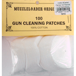 M-Loader Original Cotton Patch .45-.58 Cleaning 100Pk