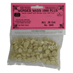 M-Loader Original Wonder Wads .36Cal 100Pk